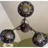 Image 3 : Authentic Tiffany Stained Glass Light Fixture