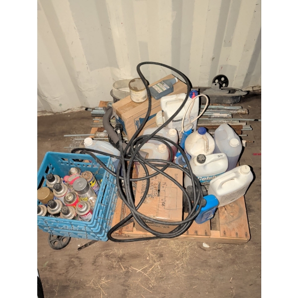 MISC. Garage Finds - Assorted Fluids & More