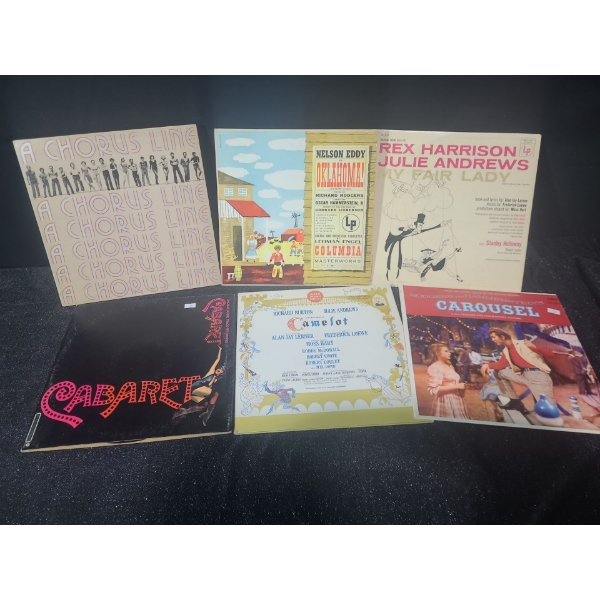 Musicals: "A Chorus Line", "Oklahoma!", "My Fair Lady", "Cabaret", "Camelot", "Carousel"
