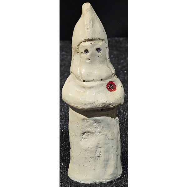 Vintage Klu Klux Klan Chalkware Figurine (5")Â 