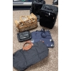 Image 1 : Luggage & Duffle Bag w/wheels + leather roller bag too!  Suitcase & Carry-On