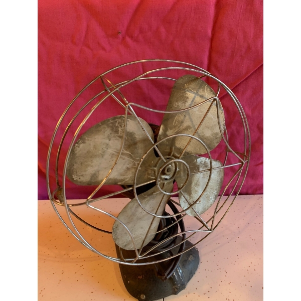 Vintage Eskimo Metal Fan