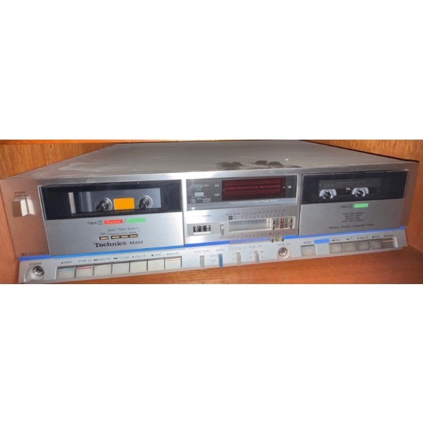 TECHNICS Stereo Double Cassette Deck Mo.M222