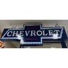 Image 2 : Awesome Large Collectible Chevrolet Hanging Sign - 10Ft Wide, 4 Ft Tall BRING HELP 