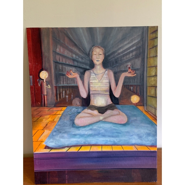 Lauri Ansell Lullabies For Little Criminals Canvas Board  16 x 20