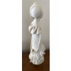 Image 3 : Irish Belleek Vase and White Figurine, Porcelain