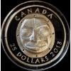 Image 1 : 2013 $25 Grandmother Moon Mask - 99.9% Fine Silver Coin