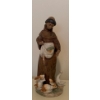 Image 1 : LLADRO Porcelain Monk Feeding Farm Friends 9T