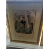 Image 3 : Framed Antique Art Prints 17T