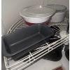 Image 4 : Lazy Susan Cupboard Contents - PYREX Mixing Bowls Loaf Pan Air Tight Containers & More