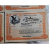 Image 3 : Vintage Isabella Gold Mining Company Stock Certificates From The Late Early 20th Century.