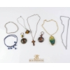 Image 1 : Costume Jewelry Including Necklaces and Keychains