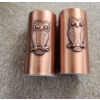 Image 4 : Copper Decor: Three Vases 3" Diameter Base, 8.5 T, Owl Salt and Pepper Shakers and More!