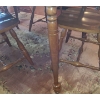 Image 3 : Gorgeous Wood Dining Room Table & 6 Chairs in Great Shape.  Table 60 w 38 d x 29 h, Chairs 17 w 34 h