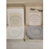 Image 1 : Two Morgantown Crystal Commemorative Plates:Led by the Star and Tidings of Great Joy