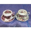 Image 2 : Pair of Royal Albert Floral Cup and Saucer Pieces