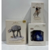 Image 1 : Star Wars - Han Solo to the Rescue, AT-AT and Snowspeeder, His Master's Bidding  Hallmark Ornaments