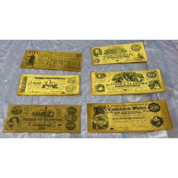 Vintage Paper Money Copies 
