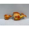 Image 1 : Chalk Fish, Pair of Goldfish 4H & 3H