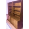 Image 3 : Teak Veneer Wood Shelving Units with Cabinets