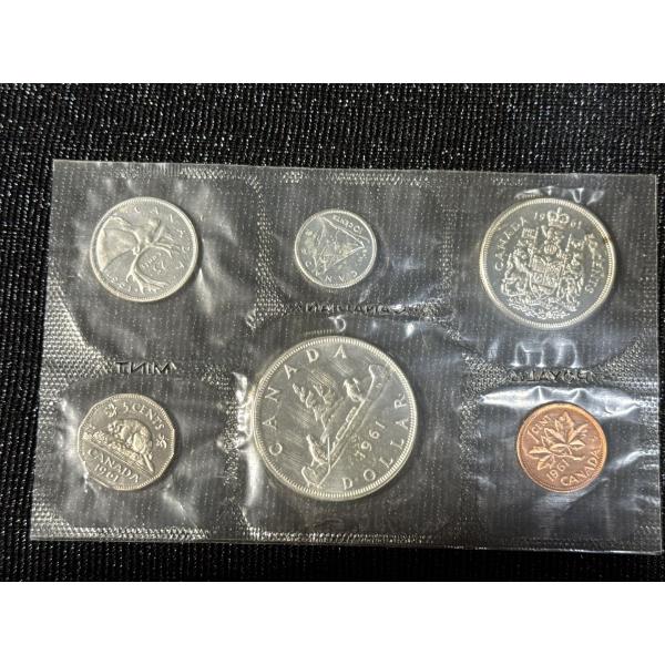 1961 Canadian Silver Uncirculated Coin Set