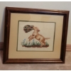Image 1 : Embroidered Puppy Art 14x12