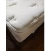 Image 3 : Queen Bed w/ Bedding, Mattress, Box Spring, and Wood Frame 