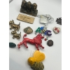 Image 5 : Variety Of Pins, Featuring CF-18A Hornet Pin, Cross and Crown by UNCAS USA, Vintage Scotties And Mor
