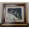 Canadian Wilderness 3D Wolf Resin Wolf Art 16x14 Winter