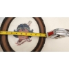 Image 9 : Stylish Home Decor! Vintage Cross Stitch Art, Wedgewood Mirror S&P Shakers, Pottery Bowl, Tea Cups