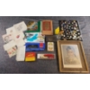 Image 1 : Timeless Treasures Including Vintage Napkins and Scarves, Pocket Knives, Oil Promos and More