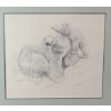 Image 2 : Untitled: Polar Bear & Cub, Artist: Janet Sharkey Thomas, 48/150 Offset Lithograph 32.5 X 29.5
