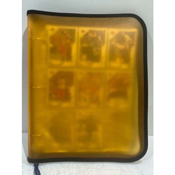   Binder of Upper Deck CFL 2019 Collector Football Cards