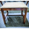 Image 9 : Vintage Honderich Dark Oak Bureau w/ Chair Upholstered In Tweed 36"x19"x33"
