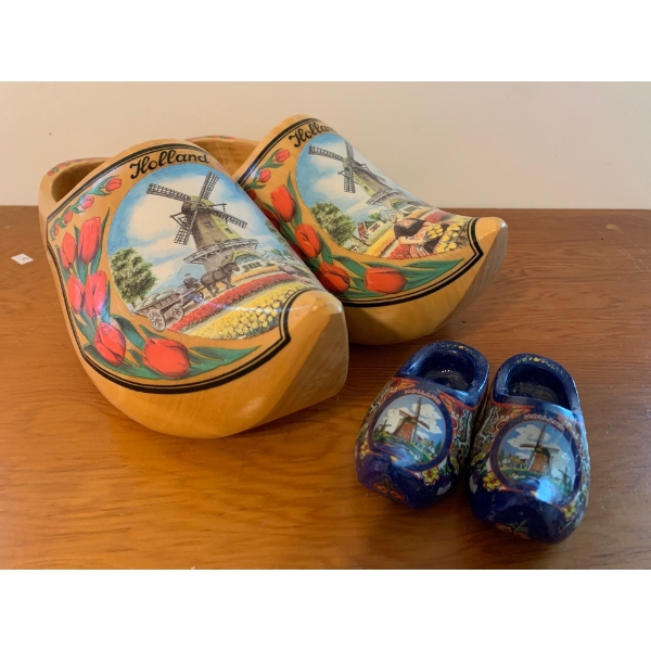 Wooden Shoes Made in Holland