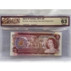 Image 1 : Graded Canadian 1974 $2 Choice UNC Prefix: *BA