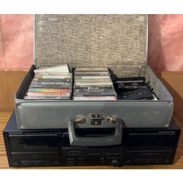 Kenwood Stereo Double Cassette Deck KX-W893