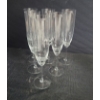 Set of 6 Champagne Flutes, 130 ml Capacity