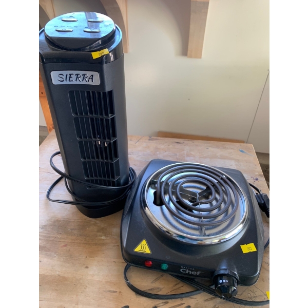 Hot Plate & Fan