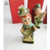 Image 4 : Vintage Hoffman Distilling Company Mr. Lucky series leprechaun Porcelain Whiskey Decanter 1970s
