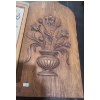 Image 3 : Group of Small Pictures: Frame w/ Medieval Metal Scene 17 X 13, Carved Flowers 12 X 20 and Others