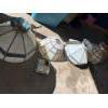 Image 1 : 4 Tiffany style glass shade lamps, all different colours.