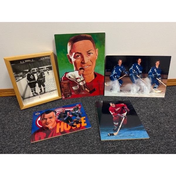Gordie Howe Signed and Tribute Memorabilia Collection - Detroit Red Wings & Aeros
