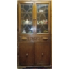 Image 1 : Antique Solid Wood Corner China Cabinet