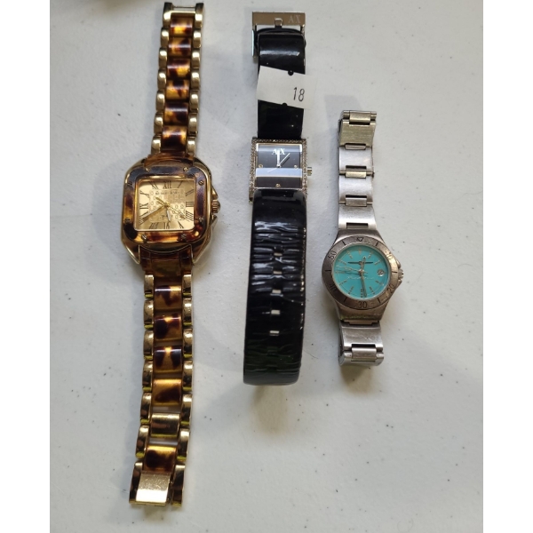 Fashion Watches: Michael Kors, Armani Exchange, Ford Thunderbird