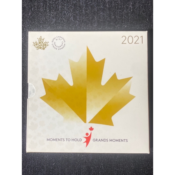2021 Moments to Hold 99.9% Silver Coin Box Set 23.88 Grams