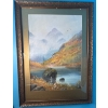 Image 2 : Beautiful Mountainside Watercolor By: W Maryhale - 20x15