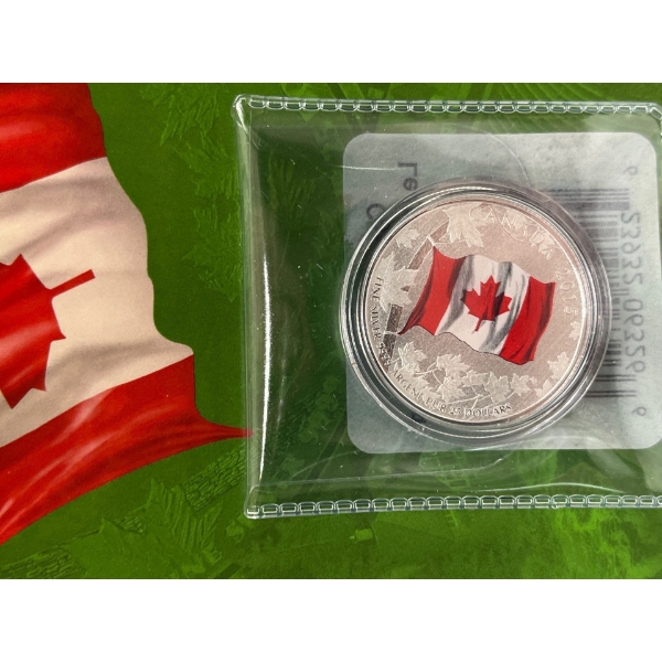 2015 $25 Coin 99.99% Silver at 7.96g