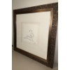 Image 2 : Minimalist Line Art Print Of A Seated Female Figure - Lynch 30x30