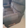 Image 3 : 2 Seat Reclining Sofa 60 w, 41 h, 35 d